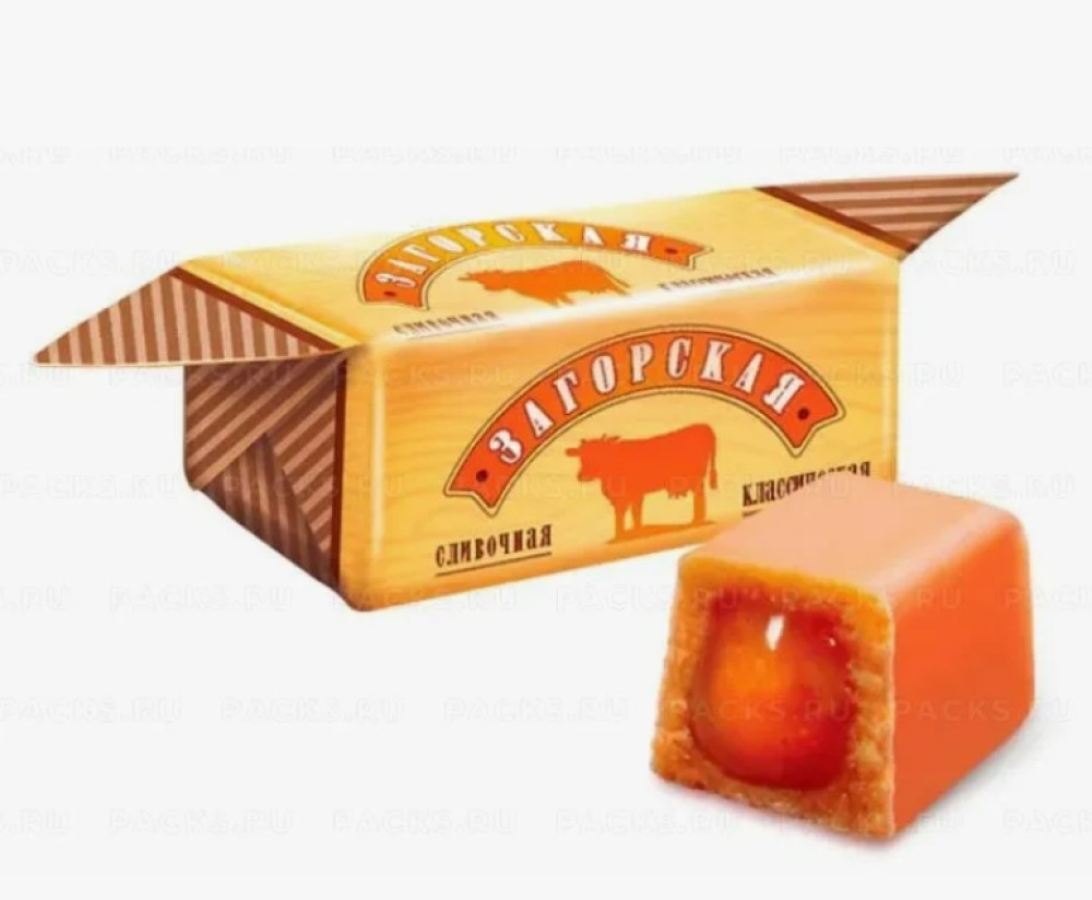 Конфеты молочные неглазированные "Загорская сливочная" 1 кг - фото1