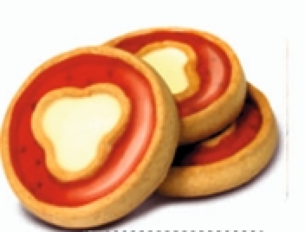 Десерт с отделкой «Марли» с ароматом малины и сливок 3,6кг - фото1