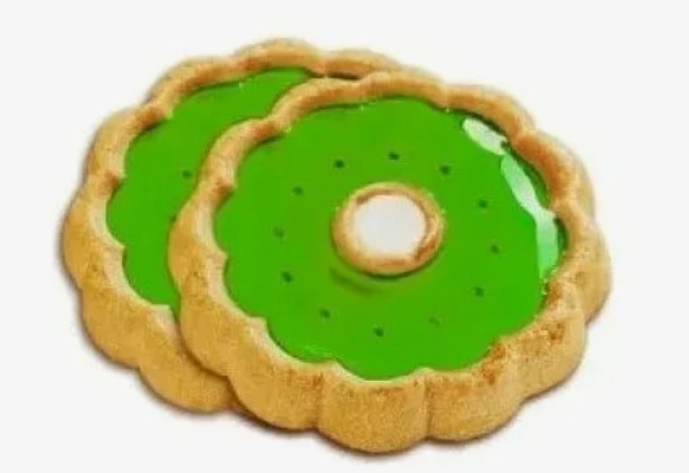 Десерт с отделкой «Янтарные сладости» с ароматом киви 3,8кг - фото1