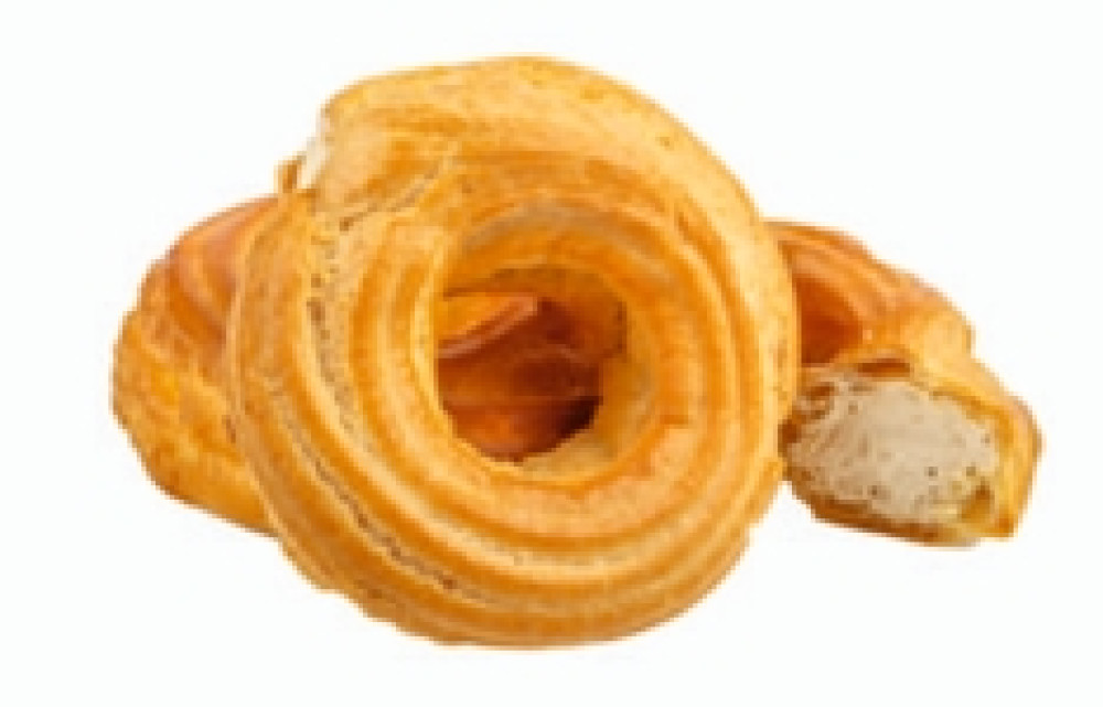 Пирожное "Кольцо вкус Сливки с вареной сгущенкой" 2кг (10 сут) - фото1