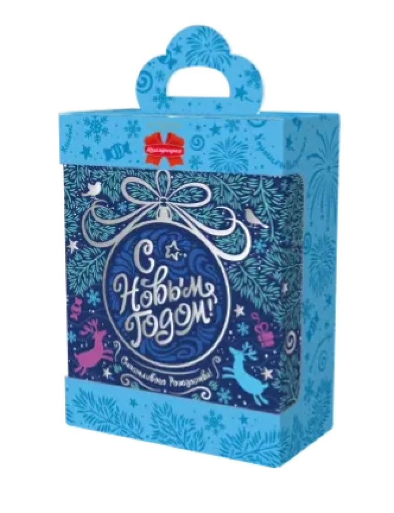 Новогодний подарок Коммунарка Зимние узоры 800г (5)