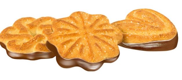 Печенье сахарное Чайное с глазурью 4 кг - фото1