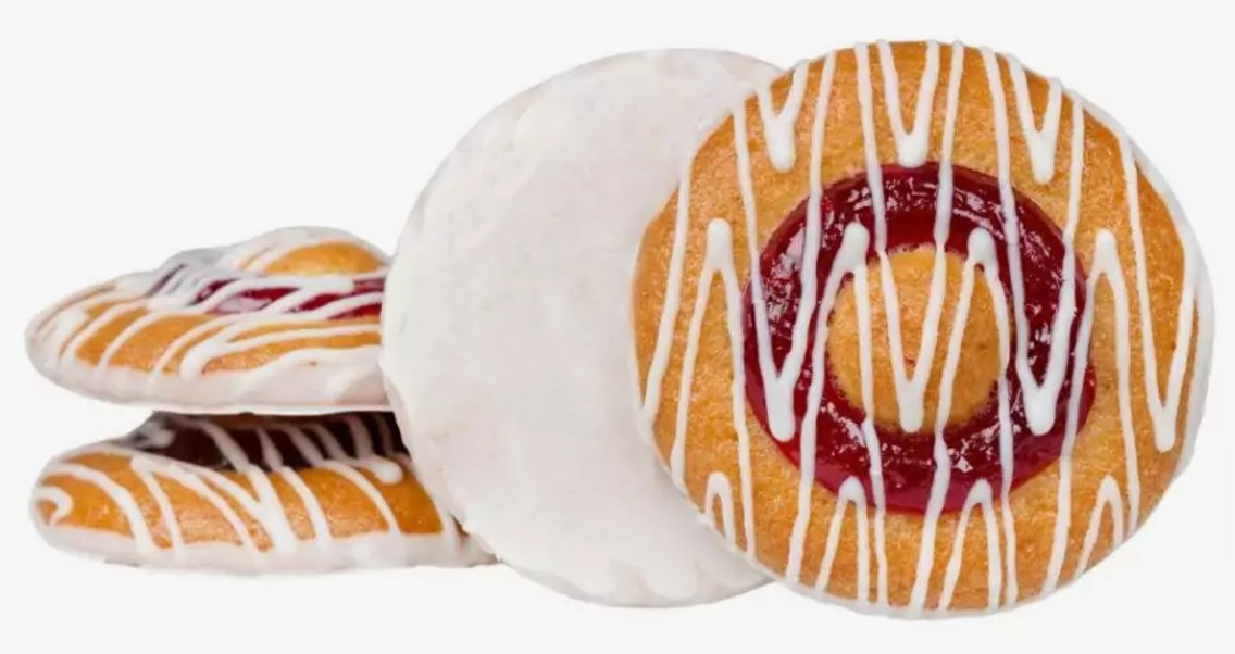 Печенье Печенюш Вишневич в белой глазури 2кг - фото1