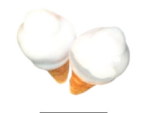 Печенье Мороженка в белой глазури 1,7кг - фото1