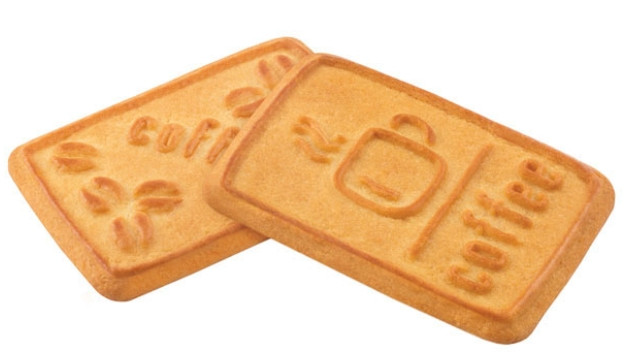 Печенье сахарное "К кофе" вкус пломбира 4 кг - фото1