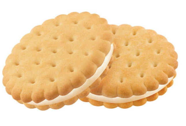 Печенье затяжное Сэндвич со сливочным кремом, 3,4кг - фото1