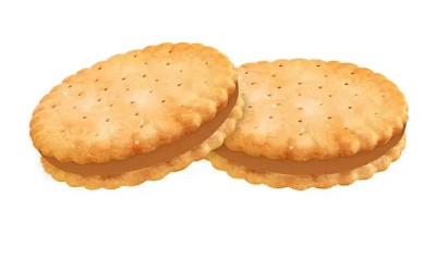 Крекер сэндвич с арахисовой пастой, 3,2кг - фото1