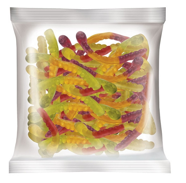 Жевательный мармелад KRUTFRUT "Сороконожки" с витаминами, 1 кг - фото1