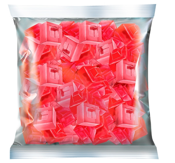 Жевательный мармелад KRUT FRUT "Кубики", 1кг - фото1