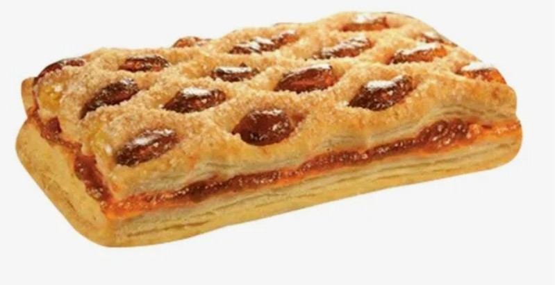 Печенье слоеное Латис с начинкой со вкусом абрикоса 2,8 кг - фото1