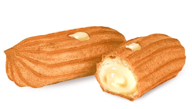 Изделия кондитерские мучные заварные "Профитроли" с начинкой "Заварной крем", 2 кг - фото1