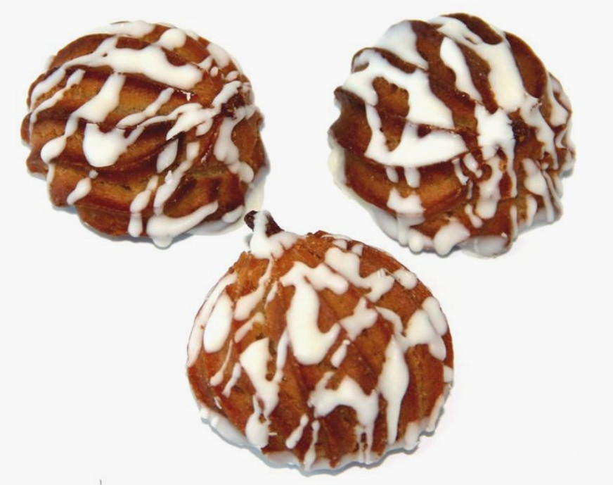 Печенье Пышка Хвастунишка в белой глазури 1,8кг - фото1