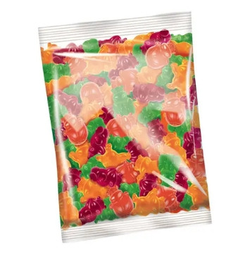 Жевательный мармелад «Бегемотик Бонди» ассорти вкусов с витаминами 1 кг - фото1